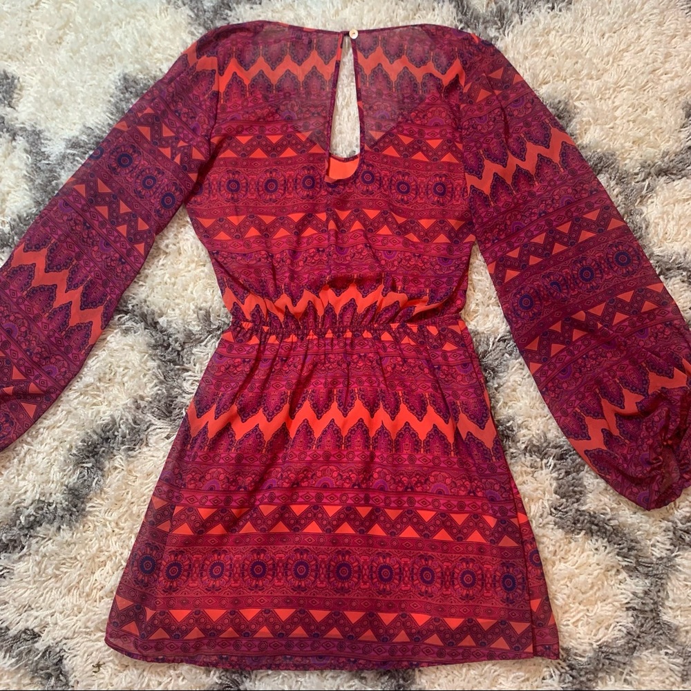 Show Me Your MuMu Rainey Rajah Dress Sz M - Picture 7 of 8